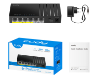 Cudy 6p FS106P (6x10/100Mbit 4xPoE+) - 1504488 - zdjęcie 2